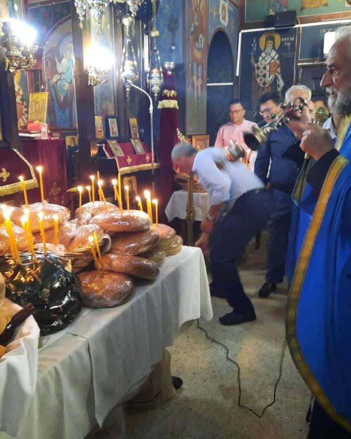 Ο Μέγας Πανηγυρικός Εσπερινός με αρτοκλασία την Παρασκευή 25 Ιουλίου.