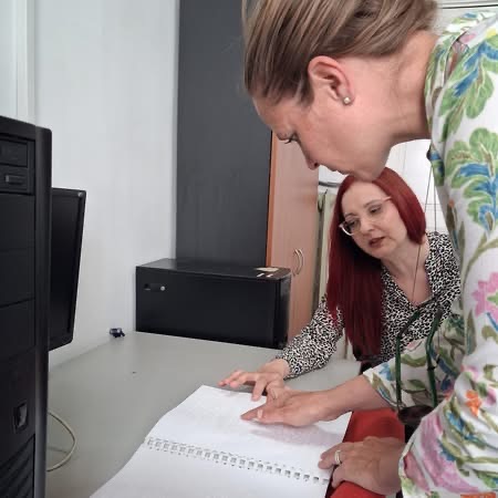 Υποστηρικτικές Τεχνολογίες που απευθύνονται στα άτομα με αναπηρία όρασης, καθώς επίσης  για το Σύστημα Braille και τις Τεχνολογίες  Εκτύπωσης έντυπων κειμένων στο Σύστημα Braille.