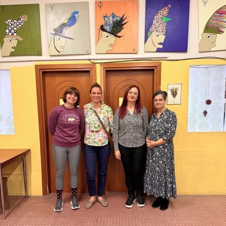 Στο πλαίσιο της συνεργασίας του ΚΕΑΤ με το Goethe-Institut Θεσσαλονίκης, με χαρά υποδεχθήκαμε στο Παράρτημα του ΚΕΑΤ στη Θεσσαλονίκη, την Τρίτη, 21 Απριλίου, τη Διευθύντρια του Goethe-Institut Θεσσαλονίκης κα Ulrike Gasser και τις Βιβλιοθηκονόμους κκ Helga Vranos και Γεωργίας Τσιτσιώνα.