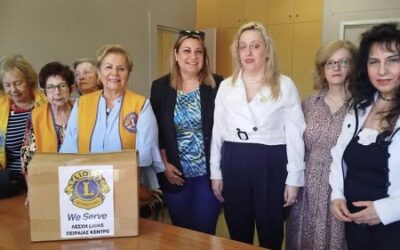 Καλλιθέα μια πράξη προσφοράς από τους Lions Πειραιά και τους Lions Παγκρατίου «Λεωνίδας»